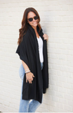 Hamptons Classic Frayed Hem Wrap/Scarf