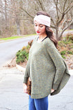 Lincoln Sweater Poncho - april-marin