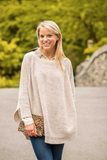 Lincoln Sweater Poncho - april-marin