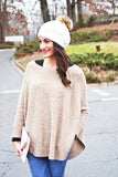 Lincoln Sweater Poncho - april-marin