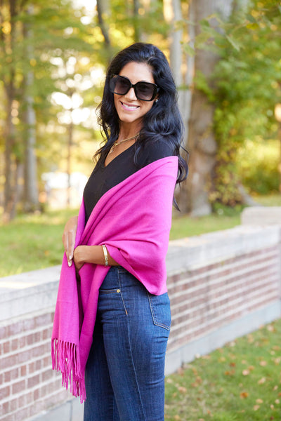 London Fringe Classic Scarf/Shawl